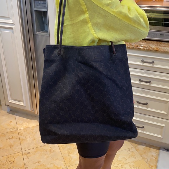 Gucci Authentic Canvas Tote - Picture 4 of 4